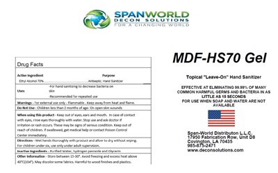 Hs 70 Gel 1 Gl Label (Hs70 Gel Label)